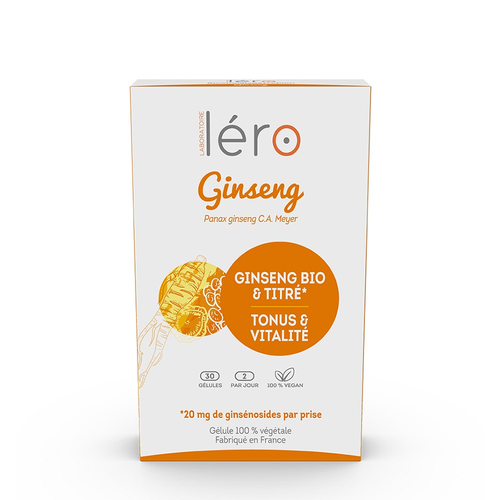Lero Ginseng Tonus et vitalité 30 gélules