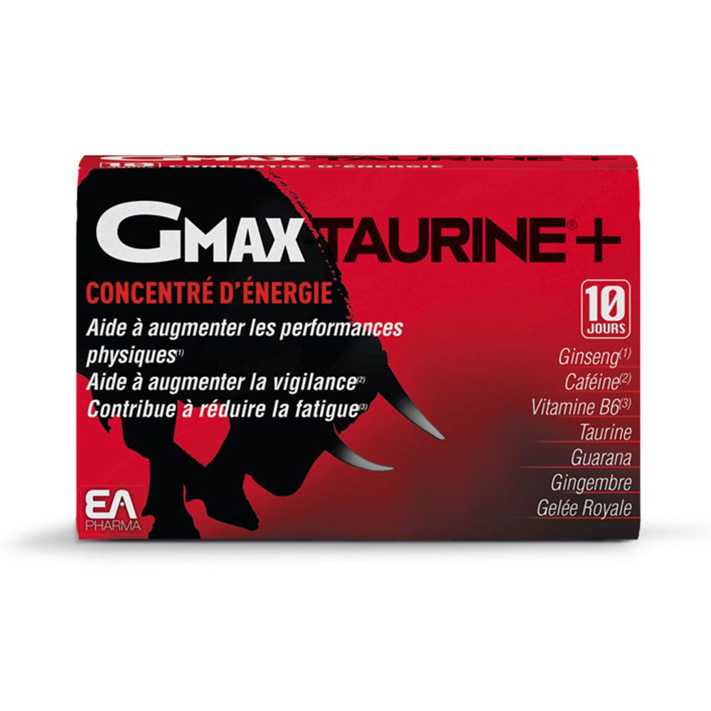 Ea Pharma Gmax Taurine+ 30 ampoules