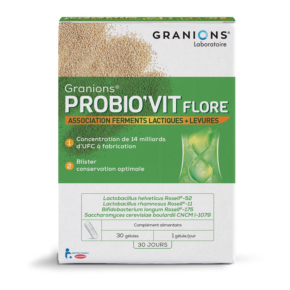 Granions Probio'vit Flore 30 Gelules