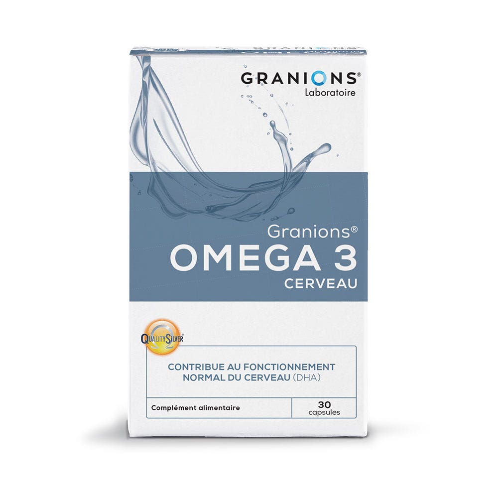Granions Omega 3 Cerveau 30 Capsules