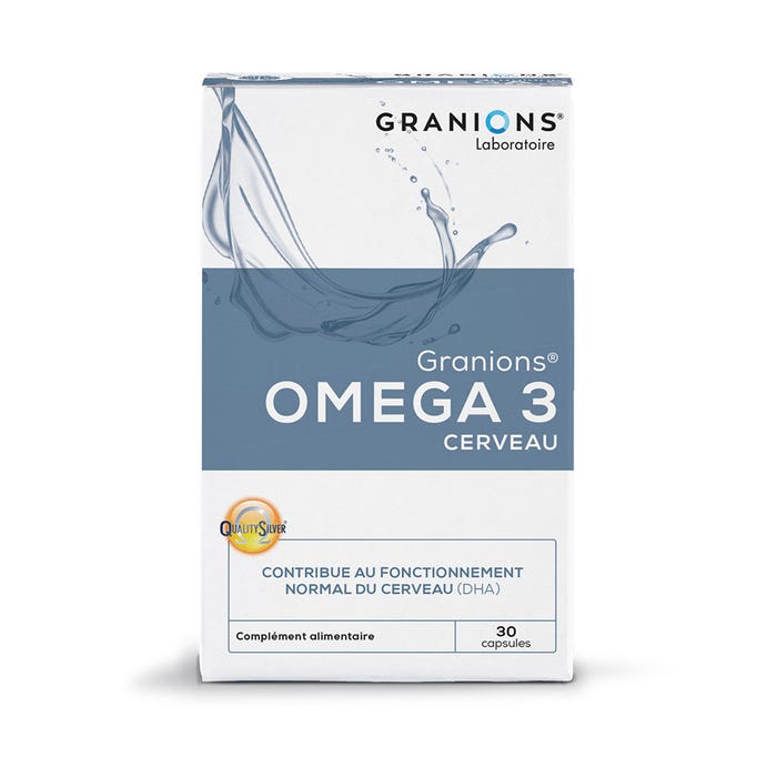 Omega 3 Cerveau 30 Capsules Granions