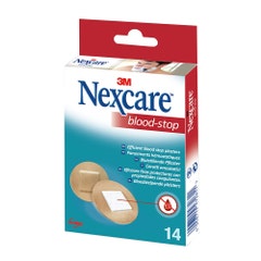 Nexcare Blood-stop Pansements Ronds X14 x14
