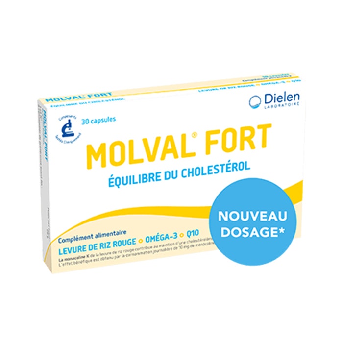 Molval Fort Cholesterol 30 Capsules Dielen
