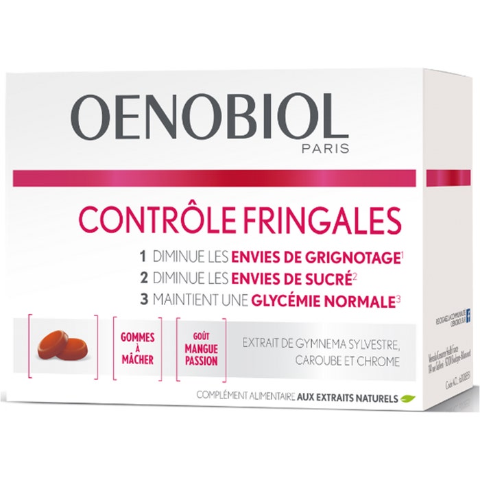 Oenobiol Minceur Controle Fringales 50 Gommes