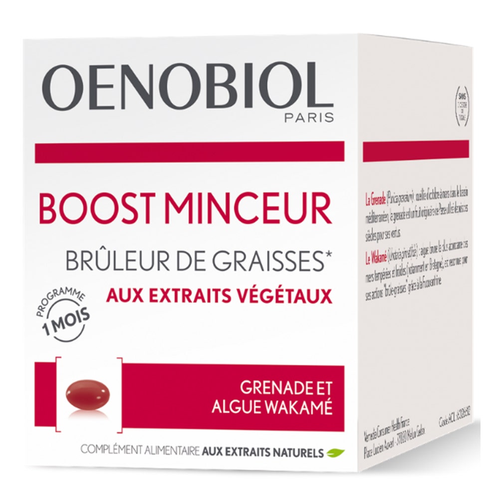 Oenobiol Boost Brûleur de graisses 90 Capsules