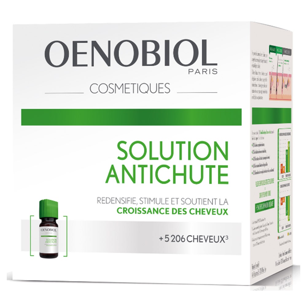 Oenobiol Cap Solution Anti-chute 12 Flacons