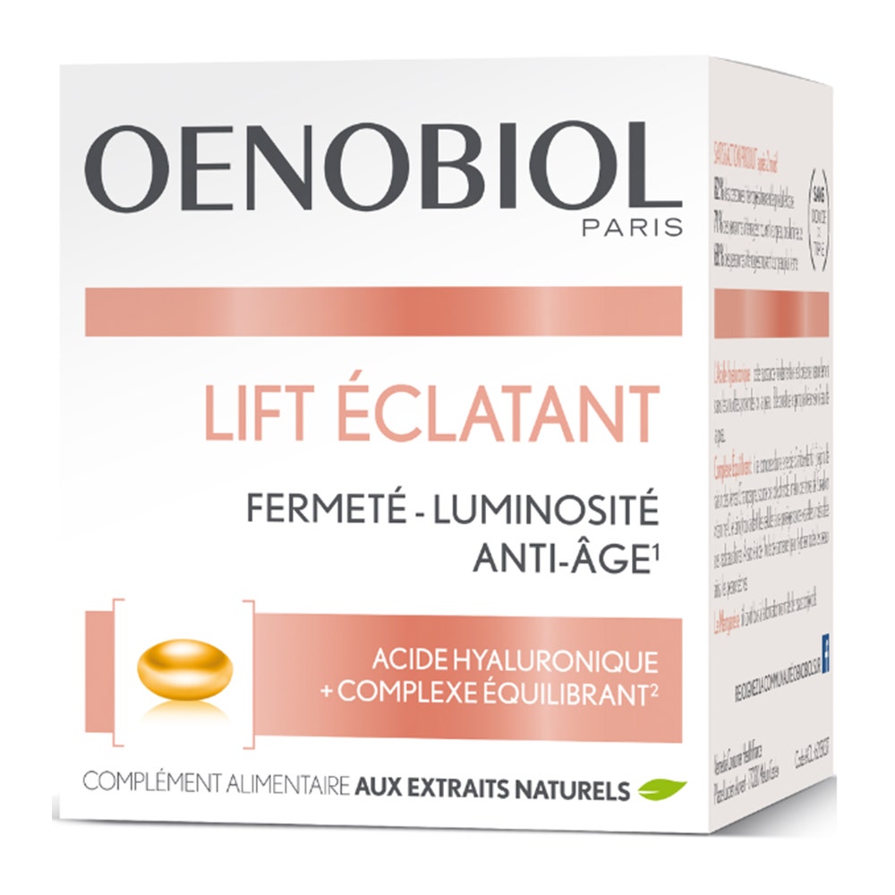Oenobiol Lift Eclatant Complexe équilibrant 56 capsules