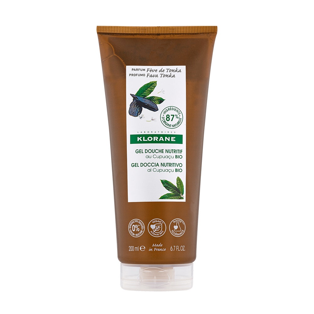 Klorane Fève de Tonka Gel Douche Nutritif 200ml