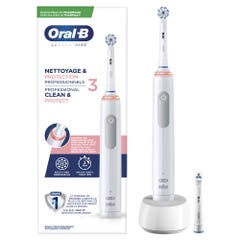 Oral-B Nettoyage Professionnel 3 Brosse À Dents Électrique Soin gencives Protection x1