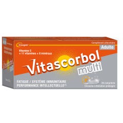 Vitascorbol Multi Adultes 30 Comprimes