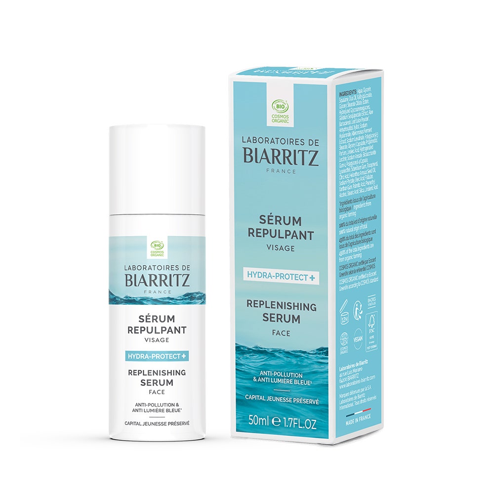 Laboratoires De Biarritz Hydra-Protect + Sérum Repulpant Visage Bio 50ml