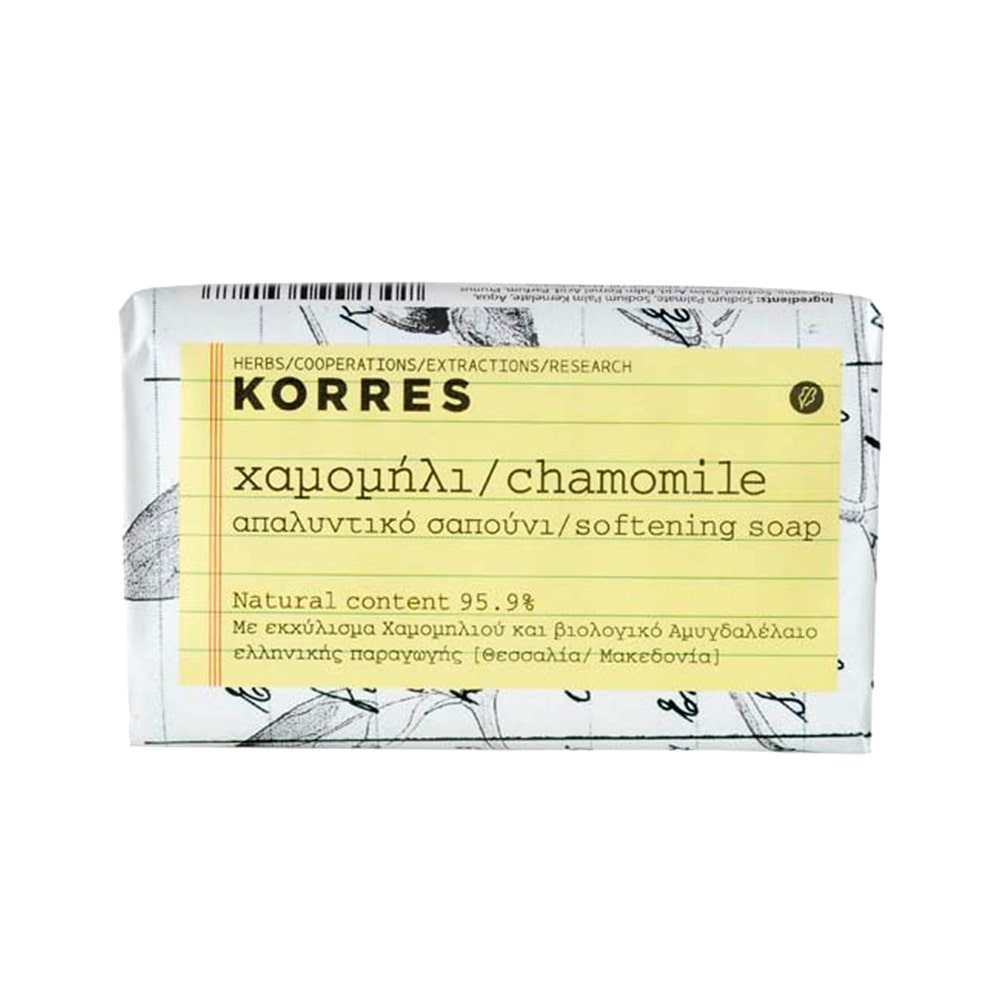 Korres Les Essentiels Savon doux visage & corps Camomille (peaux sensibles) 125g