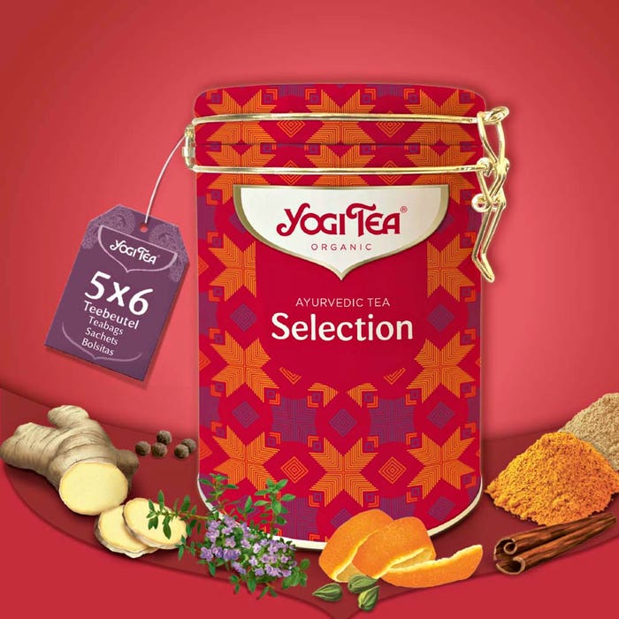 Boite Ayurvédic Collection 30 sachets Yogi Tea