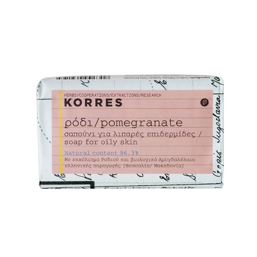 Korres Les Essentiels Savon purifiant visage & corps Grenade (peaux mixtes) 125g
