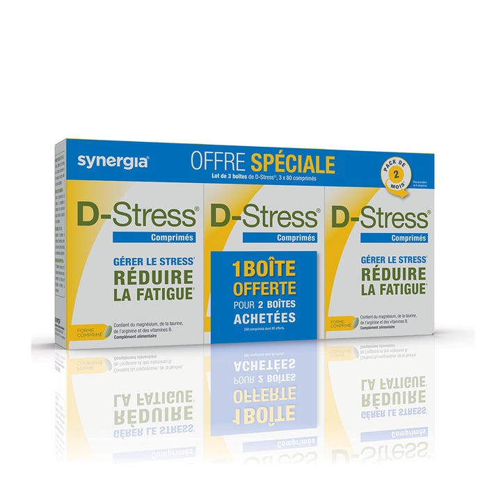 D-Stress 3x80 comprimés Synergia