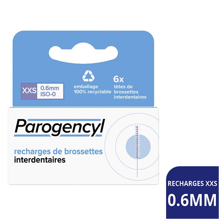 Recharges de brossettes interdentaires XXS Parogencyl