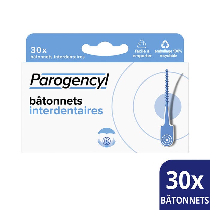 Bâtonnets interdentaires x30 Parogencyl