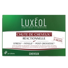Luxeol Chute de Cheveux Réactionnelle 90 gélules