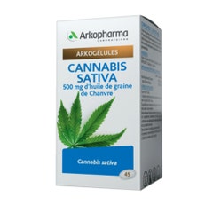 Arkopharma Arkogélules Cannabis Sativa x45 capsules