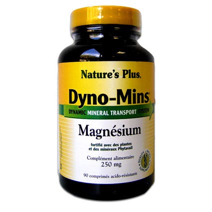 Nature'S Plus Dyno-mins Magnesium 90 Comprimes