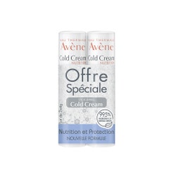 Avène Cold Cream Duo Sticks Lèvres 2x4g