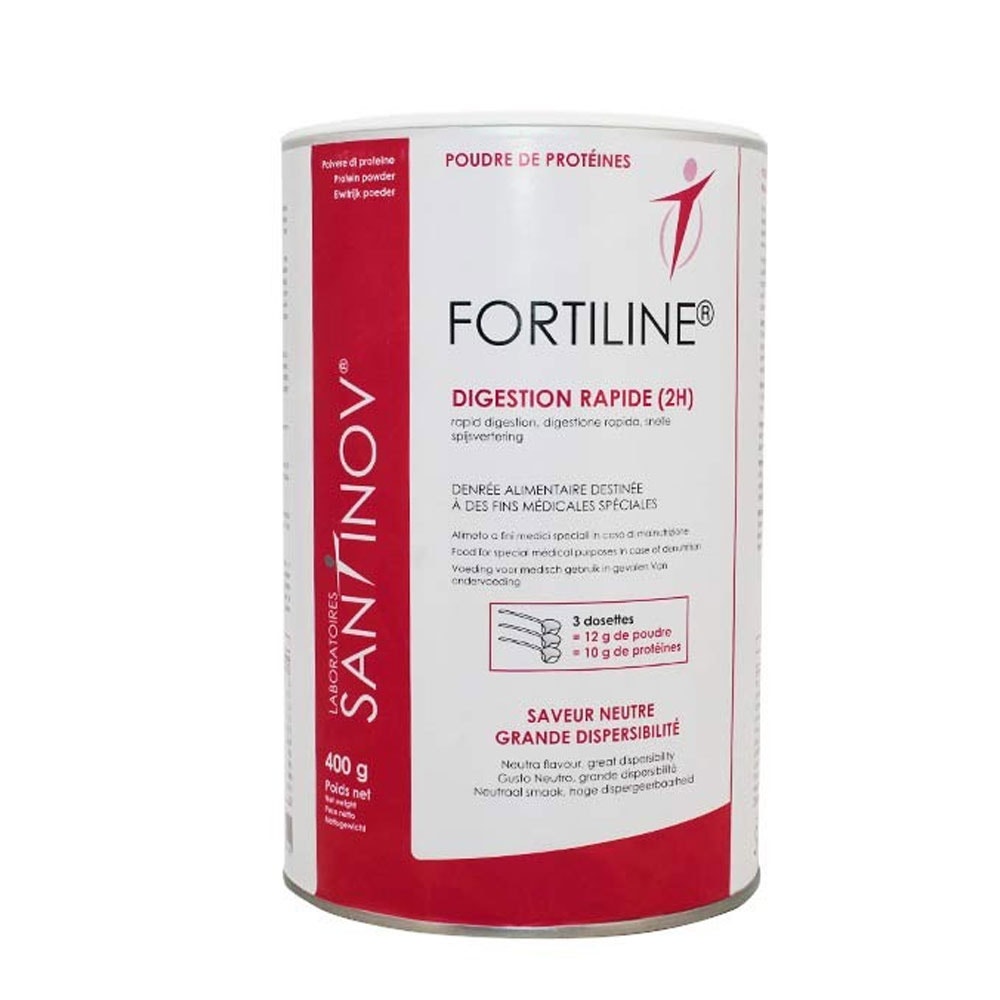 Fortiline Poudre De Proteine Saveur Neutre 400g Santinov Easypara