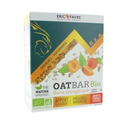 Eric Favre Snacking Healthy Oat Bar Bio Goût Abricot 6 barres de 55g