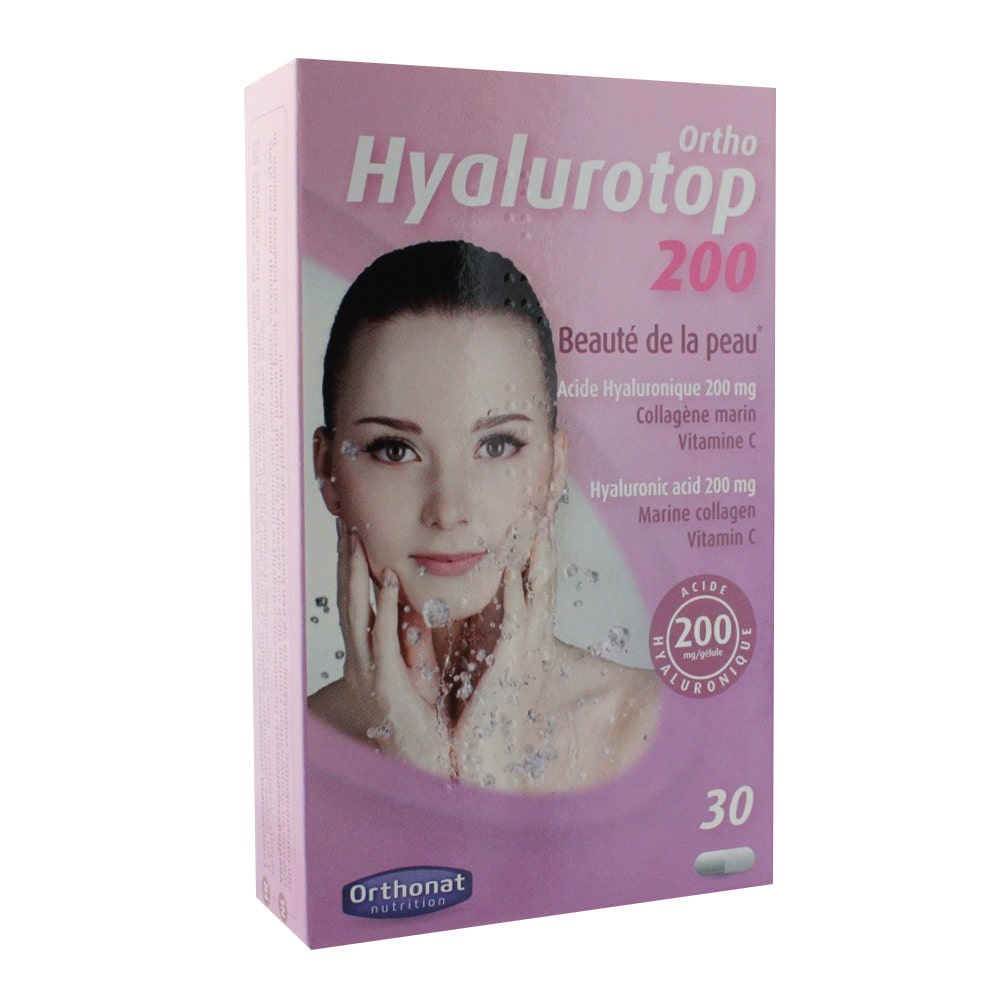 Orthonat Ortho Hyalurotop 200 Beauté de la peau 30 gélules