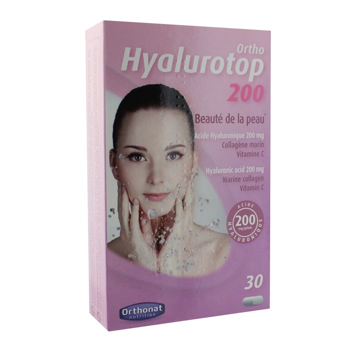 Ortho Hyalurotop 200 30 gélules Beauté de la peau Orthonat