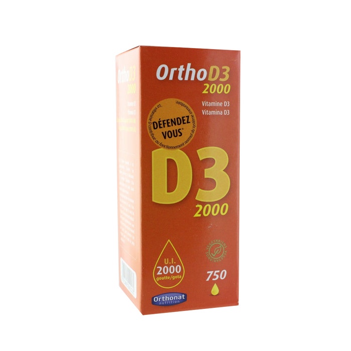 Orthonat Ortho D3 2000UI 750 gouttes