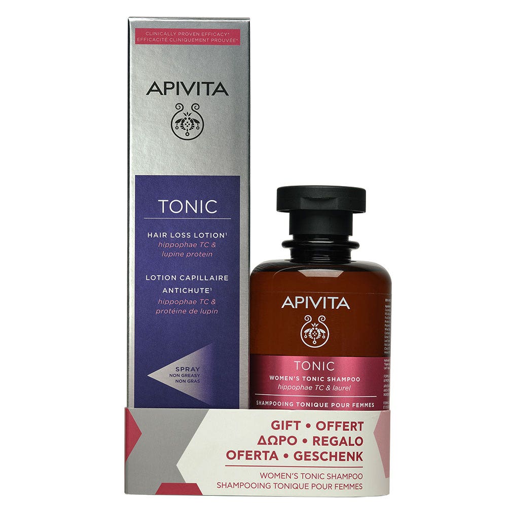 Apivita Tonic Shampoing & Lotion Contre la Chute des cheveux Femme