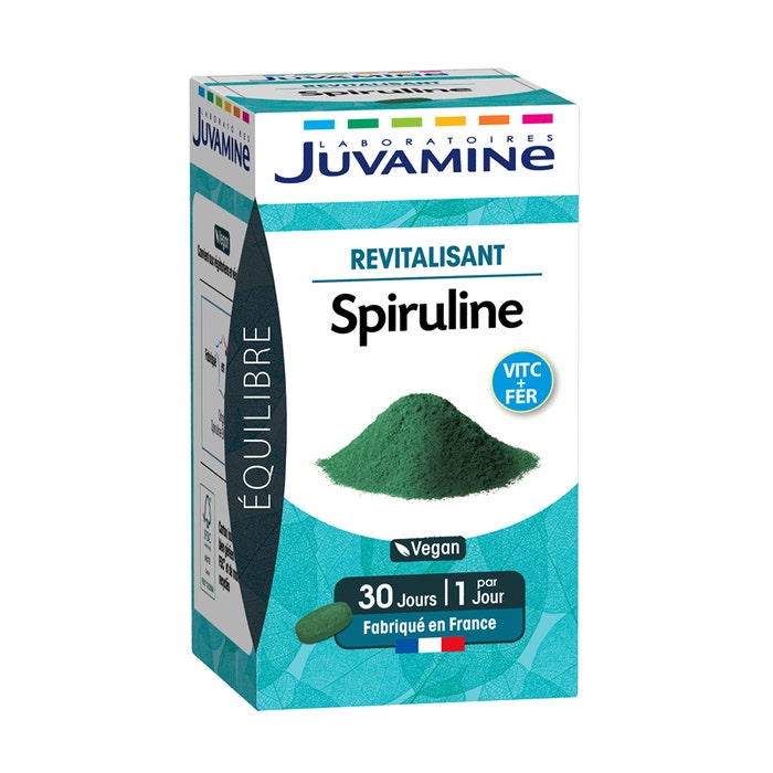 Spiruline Revitalisant 30 comprimés Juvamine