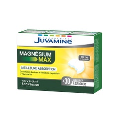 Juvamine Magnésium Max 30 comprimés