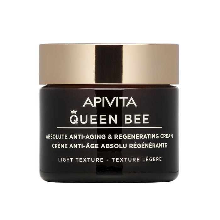 Crème Anti-âge Absolu Régénérante 50ml Queen Bee Texture légère Apivita