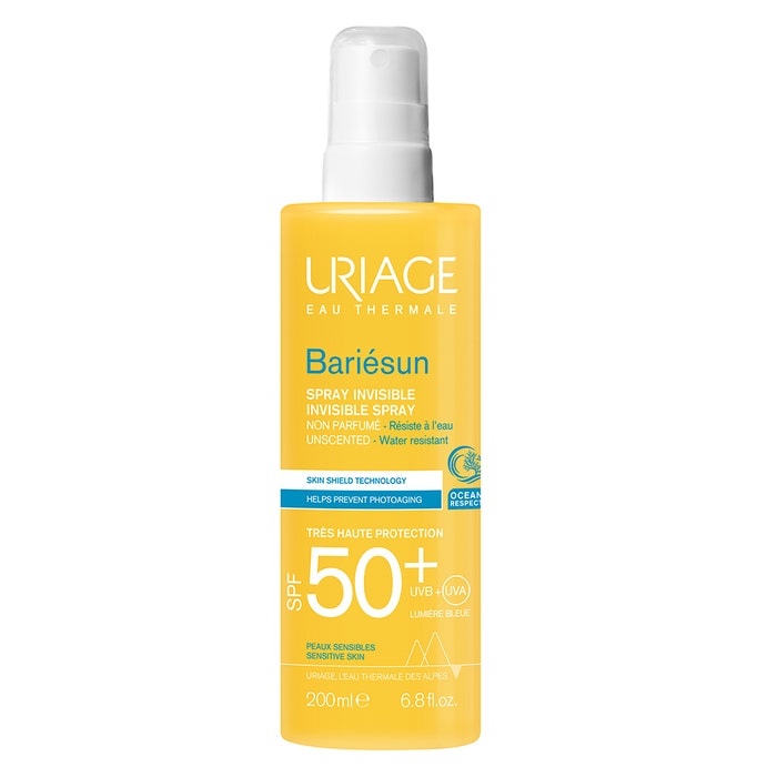 Uriage Bariésun Spray Sans Parfum Peaux Sensibles Spf50+ 200 ml