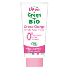 Love&Green Crème change bio Peaux sensibles à réactives 100ml