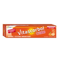 Vitascorbol Vitamine C1000 20 comprimés effervescents