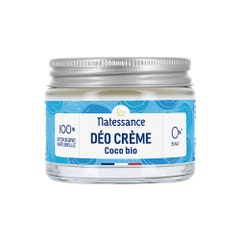 Natessance Déodorant crème coco bio 50g
