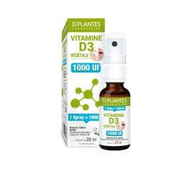 Vitamine D3 Végétale 1000 UI Spray 20ml D. Plantes