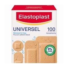 Pansements Universel - 4 Formats Universel 0% Latex Elastoplast