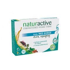 Dual Nez Gorge 10 gélules + 10 capsules Naturactive