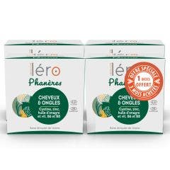 Phaneres 90 + 30 Capsules Cheveux Et Ongles Lero