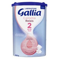 Lait En Poudre 830g Calisma Relais 2 6 à 12 Mois Gallia