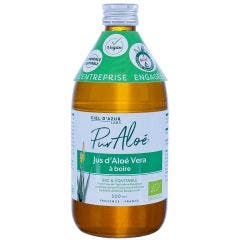 Jus a boire pasteurisé 500ml Pur Aloé
