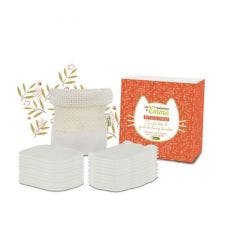 Kit Eco Chou Carrés Bébé Lavables en Coton Bio LES TENDANCES D'EMMA