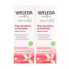Pate Dentifrice Au Ratanhia 2x75 ml Weleda