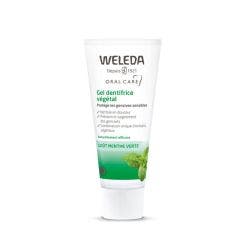 Gel Dentifrice Vegetal 75ml Goût menthe verte Weleda