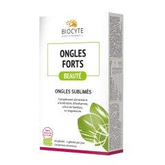 Ongles Forts Keratine Silice Bamboo 40 Gelules Biocyte