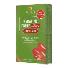 Keratine Forte Full Spectrum 40 Gelules Biocyte