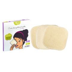 Carres Demaquillants Lavables Coton Bio Biface X3 Eco Belle Les Tendances D'Emma